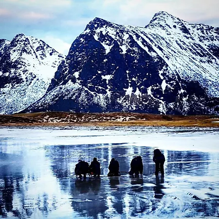 בית נופש Panorama Lofoten Lysvollhuset Vareid